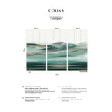Papermint Colina Pack 1, 2 & 3 in Green Wall Mural