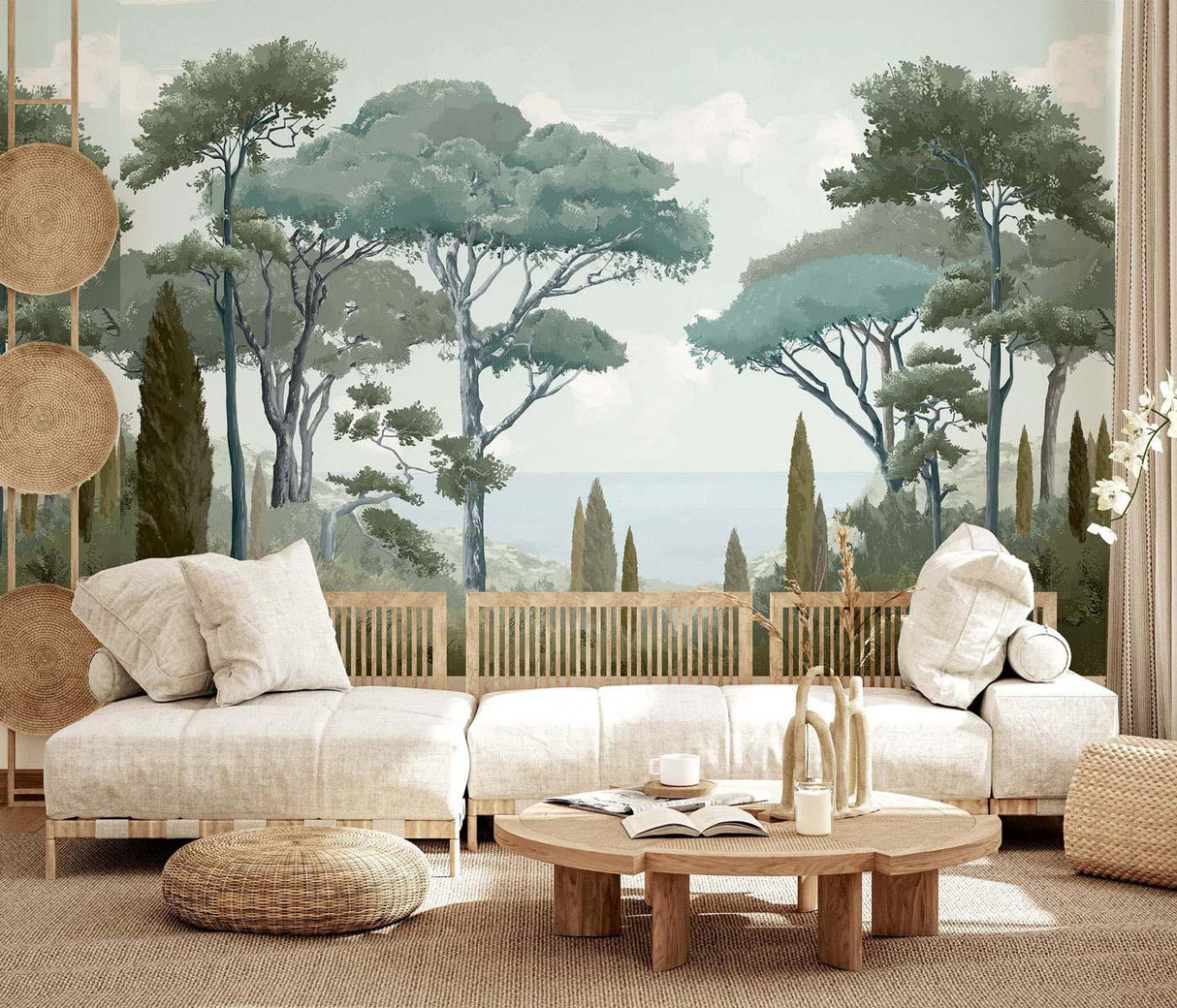 Veer Decor French Riviera Pack 1, 2 & 3 in Gray Wall Mural
