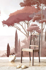 Veer Decor French Riviera Pack 1, 2 & 3 in Red Wall Mural