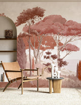 Veer Decor French Riviera Pack 1, 2 & 3 in Red Wall Mural