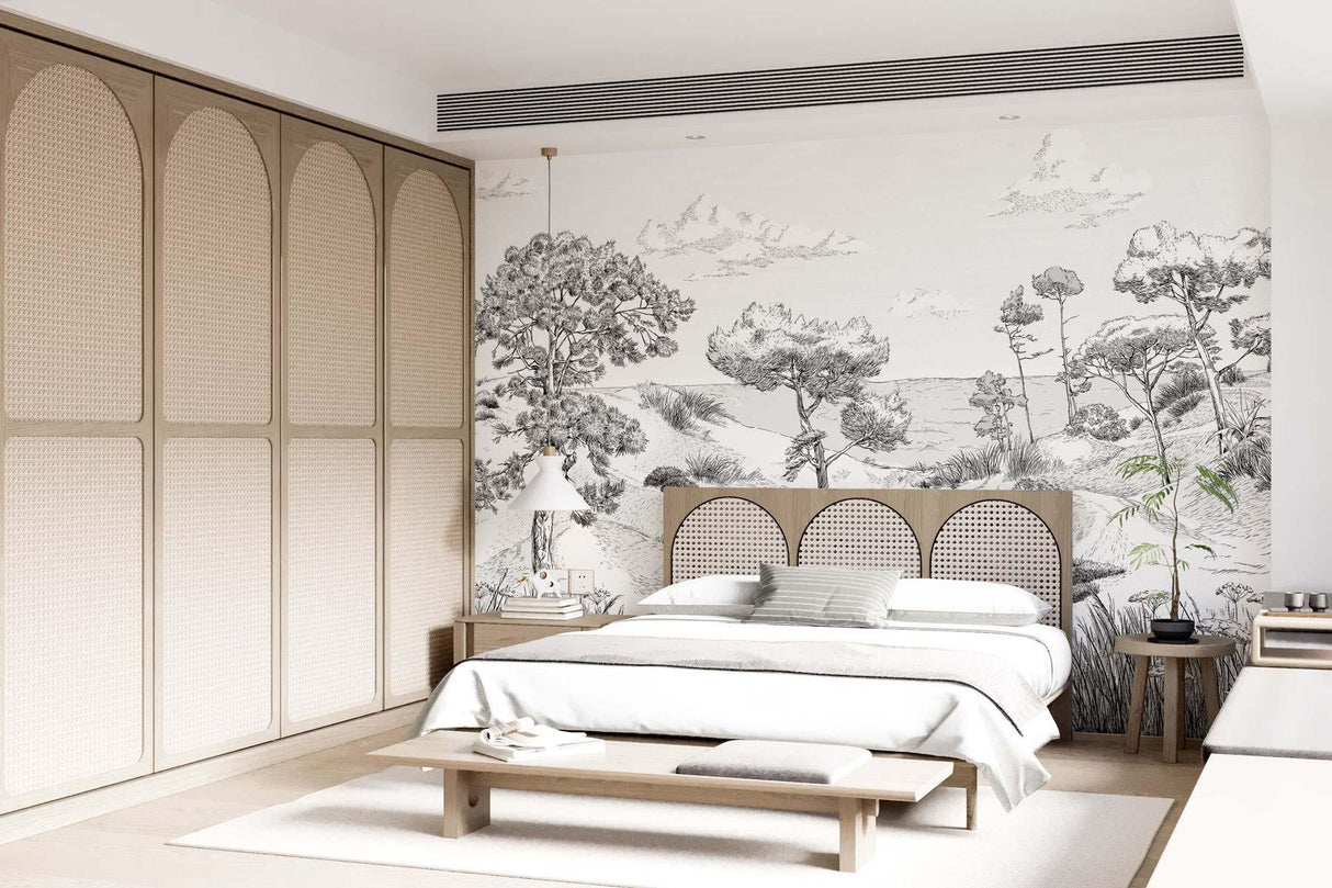 Veer Decor Wild Coast Pack 1, 2 & 3 in Gray Wall Mural