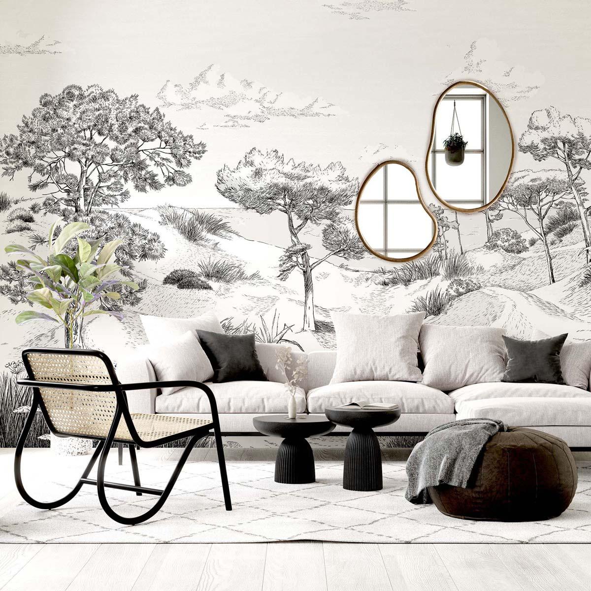Veer Decor Wild Coast Pack 1, 2 & 3 in Gray Wall Mural