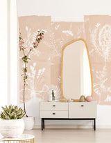 Veer Decor Cyanotype Pack 1 & 2 in Pink Wall Mural