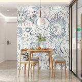 Veer Decor Divine Pack 1 & 2 in Navy Wall Mural