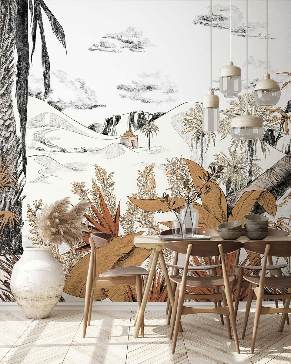 Veer Decor Dune Pack 1, 2 & 3 in Beige Wall Mural