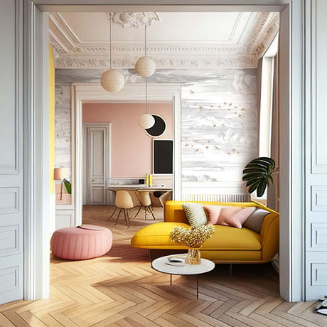 Veer Decor Soaring Pack 1 & 2 in Red Wall Mural