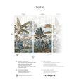 Papermint Exotic Pack 1 & 2 in White Wall Mural