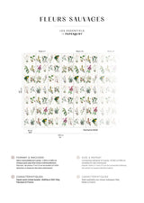 Papermint Wild Flowers Pack 1 & 2 in Multi Wall Mural