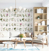 Veer Decor Wild Flowers Pack 1 & 2 in Multi Wall Mural