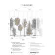 Papermint Orchards Pack 1 & 2 in Gold Wall Mural