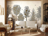 Veer Decor Orchards Pack 1 & 2 in Gold Wall Mural