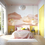 Veer Decor Hills Pack 1, 2 & 3 in Orange Wall Mural