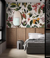 Veer Decor Yesteryear Garden Pack 1 & 2 in Multi Wall Mural