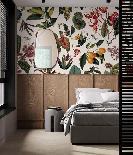 Veer Decor Yesteryear Garden Pack 1 & 2 in Multi Wall Mural