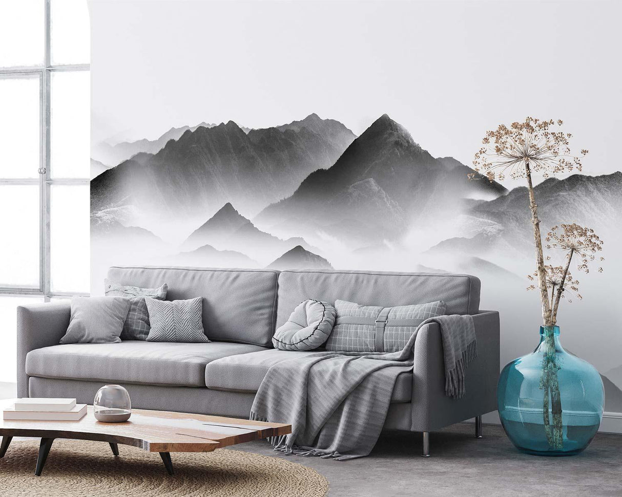 Veer Decor Mist Pack 1, 2 & 3 in Gray Wall Mural