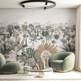 Veer Decor Java Pack 1 & 2 in Green Wall Mural