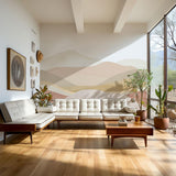 Veer Decor The Hills Pack 1 & 2 in Pink Wall Mural