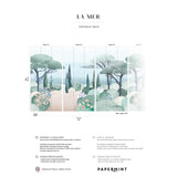 Papermint The Sea Pack 1, 2 & 3 in Blue Wall Mural