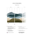 Papermint The Hills Pack 1 & 2 in Blue Wall Mural