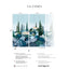 Papermint Cypresses Pack 1 & 2 in Blue Wall Mural