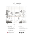 Papermint Shadows Pack 1 & 2 in Pink Wall Mural