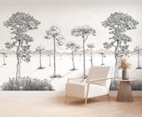 Veer Decor Shadows Pack 1 & 2 in Pink Wall Mural