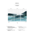 Papermint Linea Pack 1, 2 & 3 in Blue Wall Mural