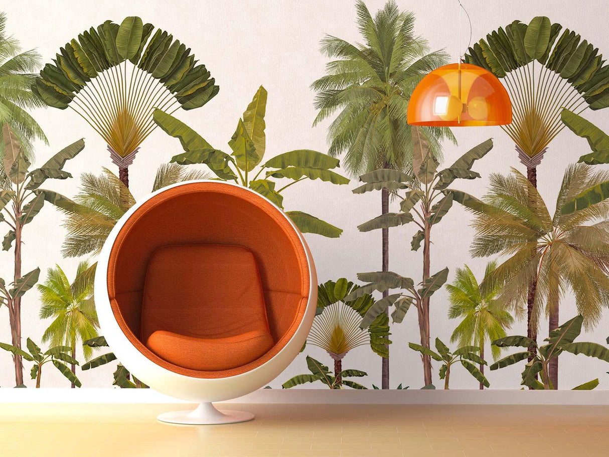Veer Decor Manaus Pack 1 & 2 in Green Wall Mural