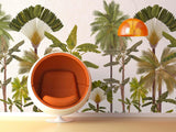 Veer Decor Manaus Pack 1 & 2 in Green Wall Mural