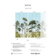 Papermint Matsu Pack 1 & 2 in Green Wall Mural