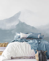 Veer Decor Mountain Water Pack 1, 2 & 3 in Blue Wall Mural