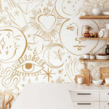 Veer Decor Mystic Pack 1, 2 & 3 in Gold Wall Mural