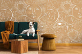 Veer Decor Mystic Pack 1, 2 & 3 in Brown Wall Mural