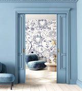 Veer Decor Mystic Pack 1, 2 & 3 in White Wall Mural