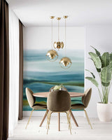 Veer Decor Onda Pack 1, 2 & 3 in Blue Wall Mural