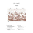 Papermint Palm Grove Pack 1, 2 & 3 in Brown Wall Mural
