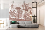 Veer Decor Palm Grove Pack 1, 2 & 3 in Brown Wall Mural