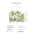 Papermint Palm Tree Pack 1 & 2 in Brown Wall Mural