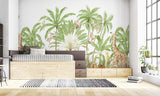 Veer Decor Palm Tree Pack 1 & 2 in Brown Wall Mural