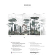 Papermint Pinery Pack 1, 2 & 3 in Green Wall Mural