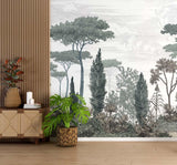 Veer Decor Pinery Pack 1, 2 & 3 in Green Wall Mural
