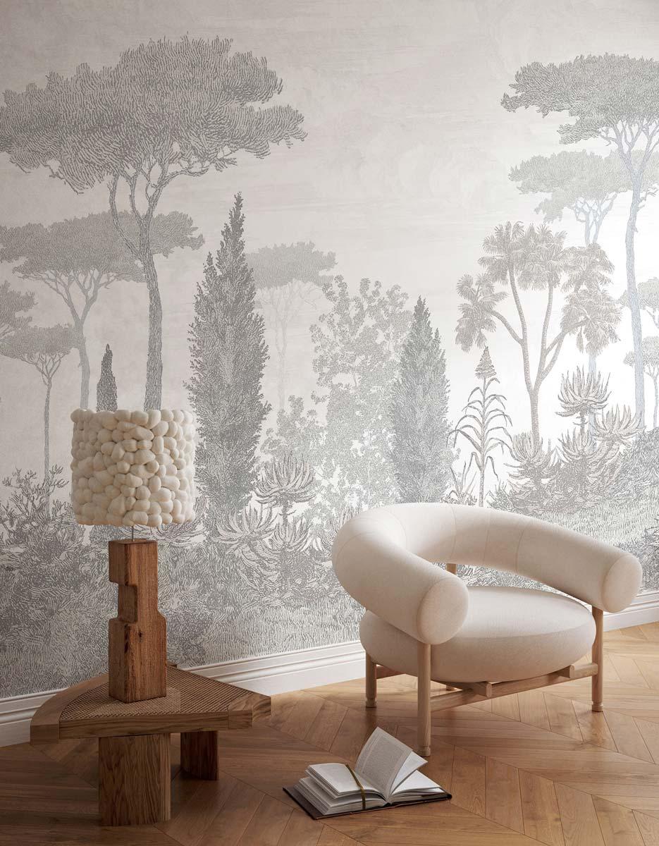 Veer Decor Pinery Pack 1, 2 & 3 in Gray Wall Mural
