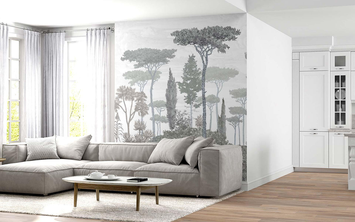 Veer Decor Pinery Pack 1, 2 & 3 in Gray Wall Mural