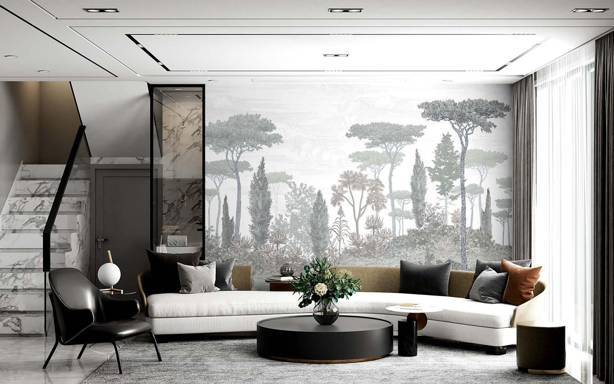 Veer Decor Pinery Pack 1, 2 & 3 in Gray Wall Mural
