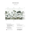 Papermint Pinewood Pack 1, 2 & 3 in Green Wall Mural