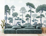 Veer Decor Pinewood Pack 1, 2 & 3 in Blue Wall Mural