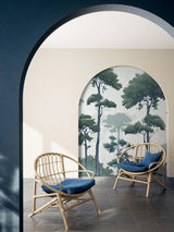 Veer Decor Pinewood Pack 1, 2 & 3 in Blue Wall Mural