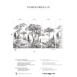 Papermint Porquerolles Pack 1, 2 & 3 in Gray Wall Mural
