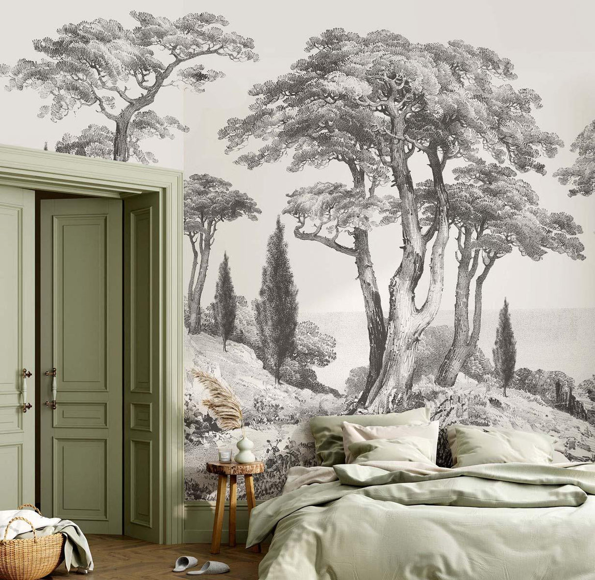 Veer Decor Porquerolles Pack 1, 2 & 3 in Gray Wall Mural