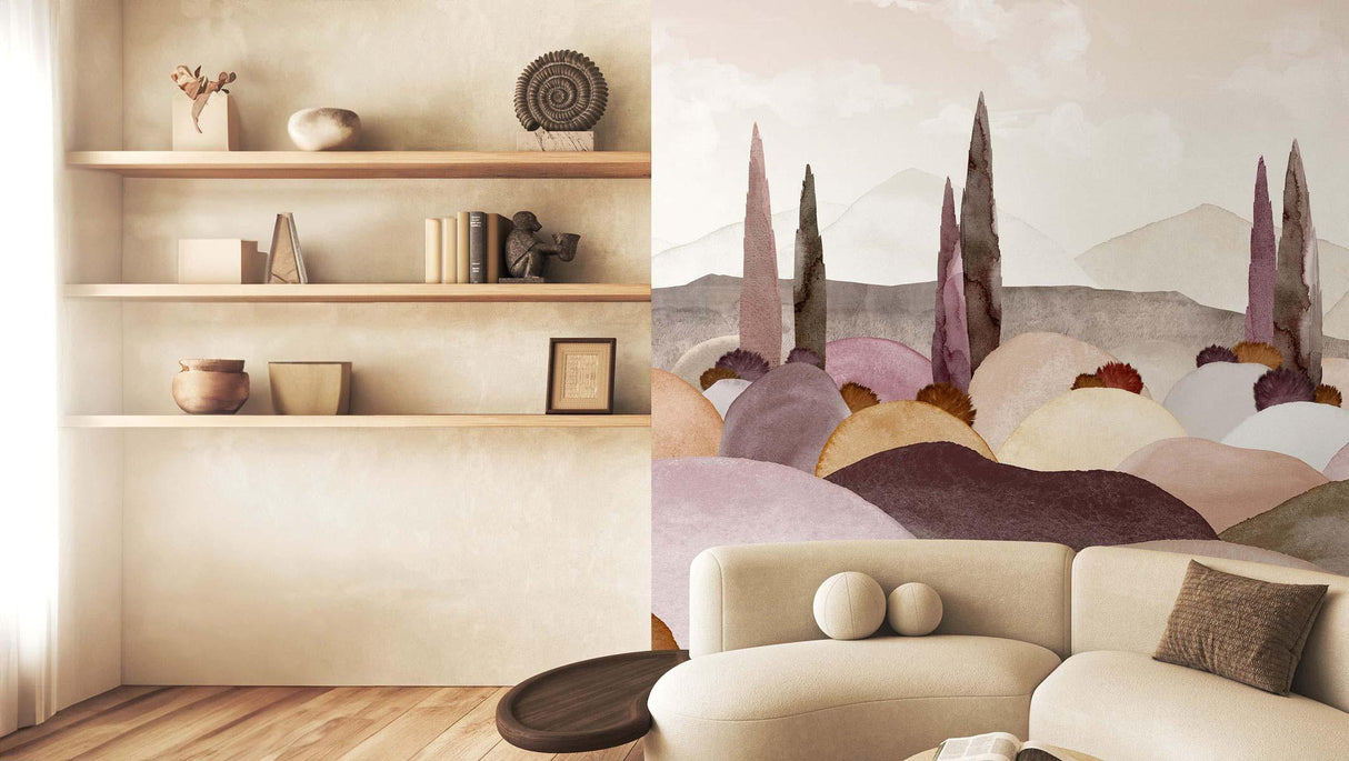 Veer Decor Provence Pack 1, 2 & 3 in Pink Wall Mural